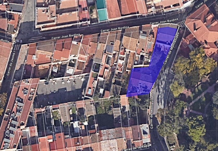 Carrer de Montevideo, 2, Sant Boi de Llobregat, Barcelona en venta - Plano de solar - Imagen 2 de 2