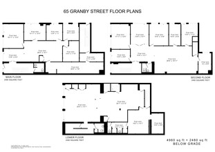 65 Granby St, Toronto, ON en alquiler Plano del sitio- Imagen 1 de 1