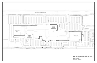 755 Boul René-Lévesque, Drummondville, QC en alquiler Plano del sitio- Imagen 1 de 2