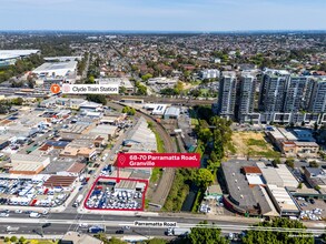 68-70 Parramatta Rd, Granville, NSW - Aérea  vista de mapa - Image1