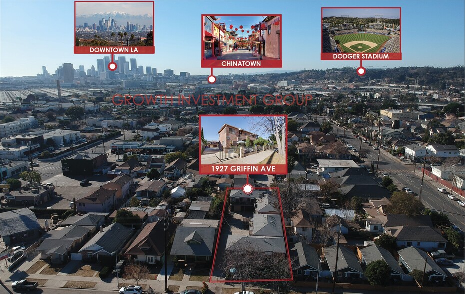 1927-1933 Griffin Ave, Los Angeles, CA en venta - Foto del edificio - Imagen 1 de 8