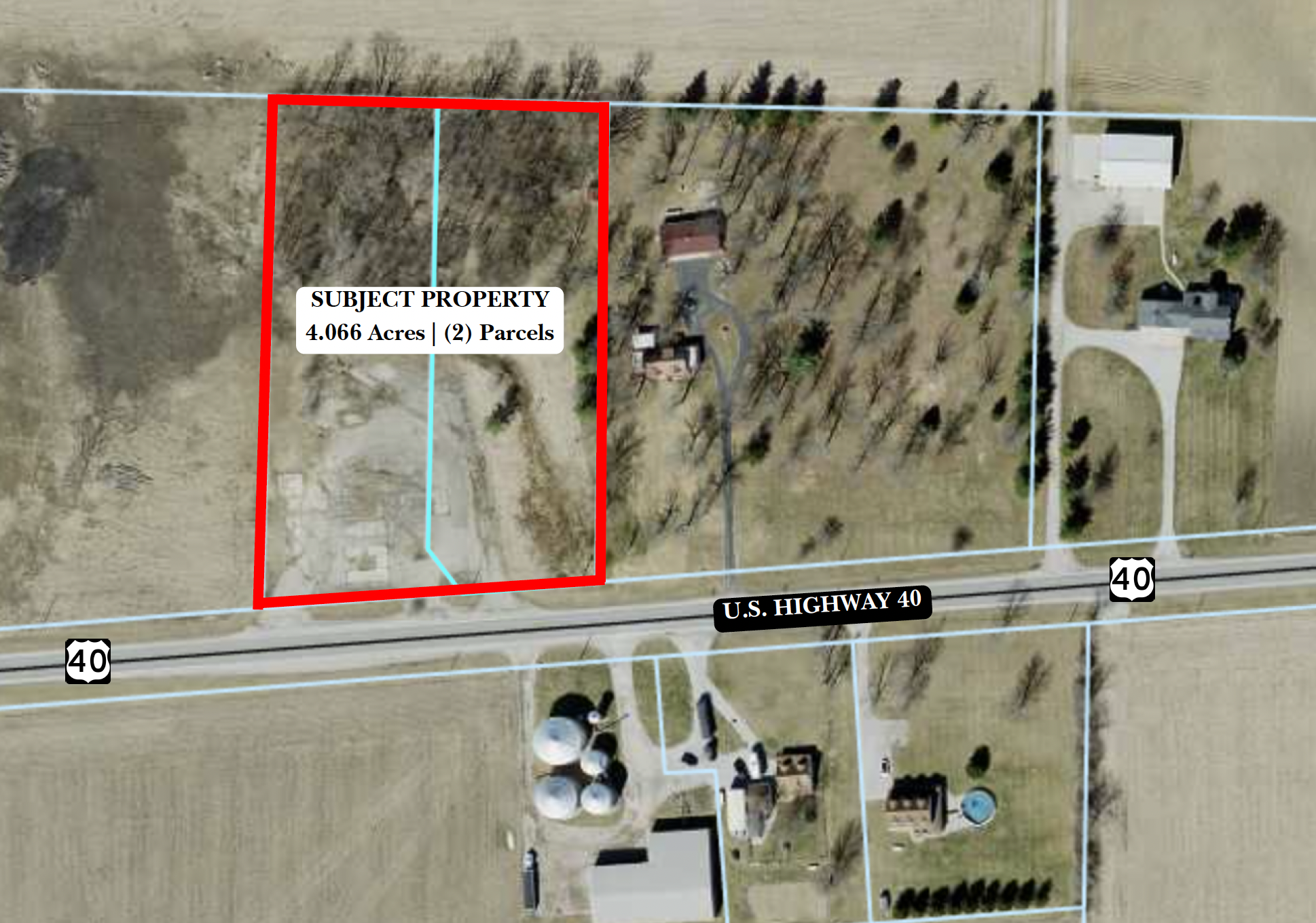 4395 U.S. 40 hwy, New Paris, OH en venta Vista aérea- Imagen 1 de 4