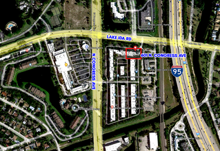 601 N Congress Ave, Delray Beach, FL - VISTA AÉREA  vista de mapa