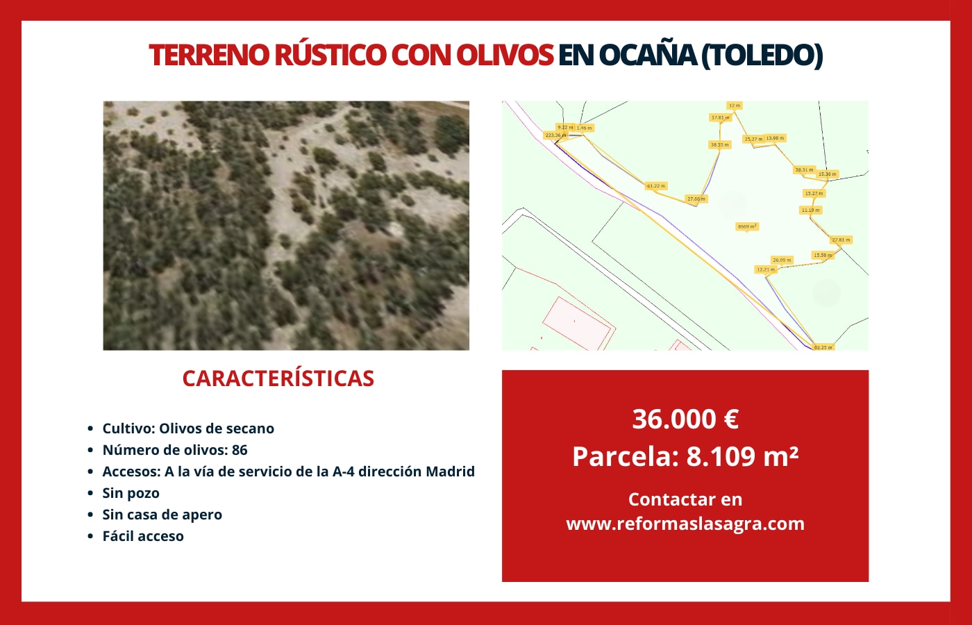 Terreno en Ocaña, Toledo en venta Foto del edificio- Imagen 1 de 7