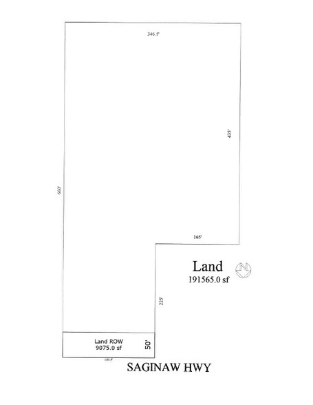 1032 E Saginaw Hwy, Grand Ledge, MI en venta - Plano de solar - Imagen 2 de 2