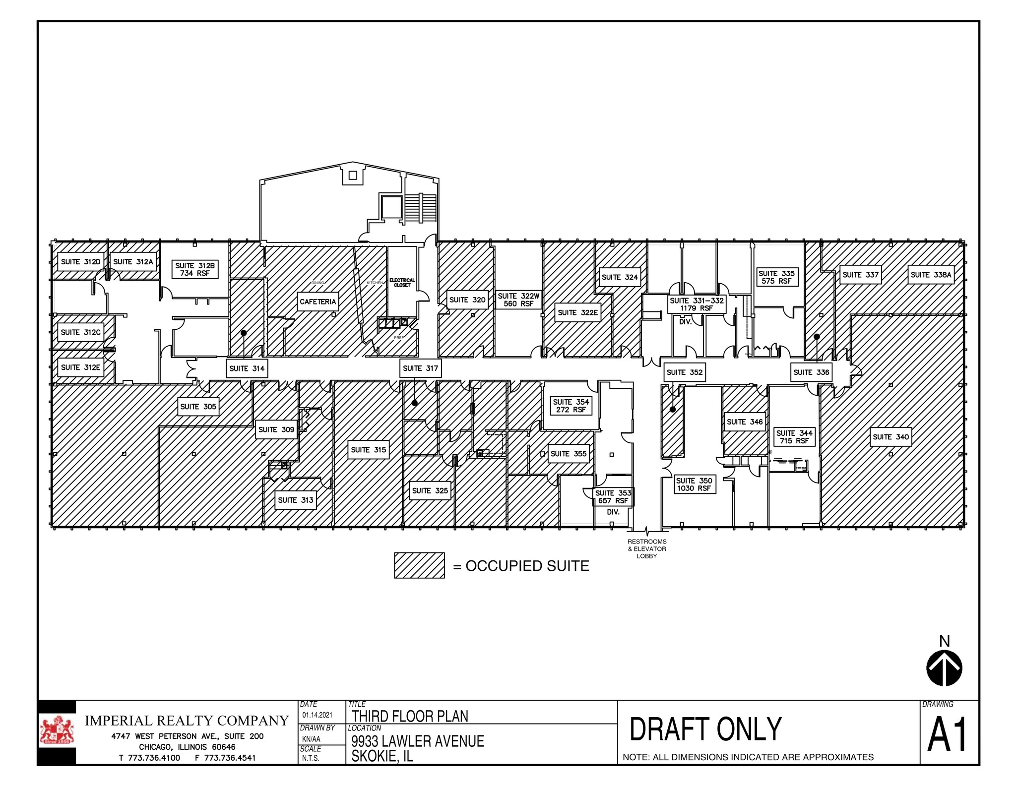 9933 Lawler Ave, Skokie, IL en alquiler Plano del sitio- Imagen 1 de 1