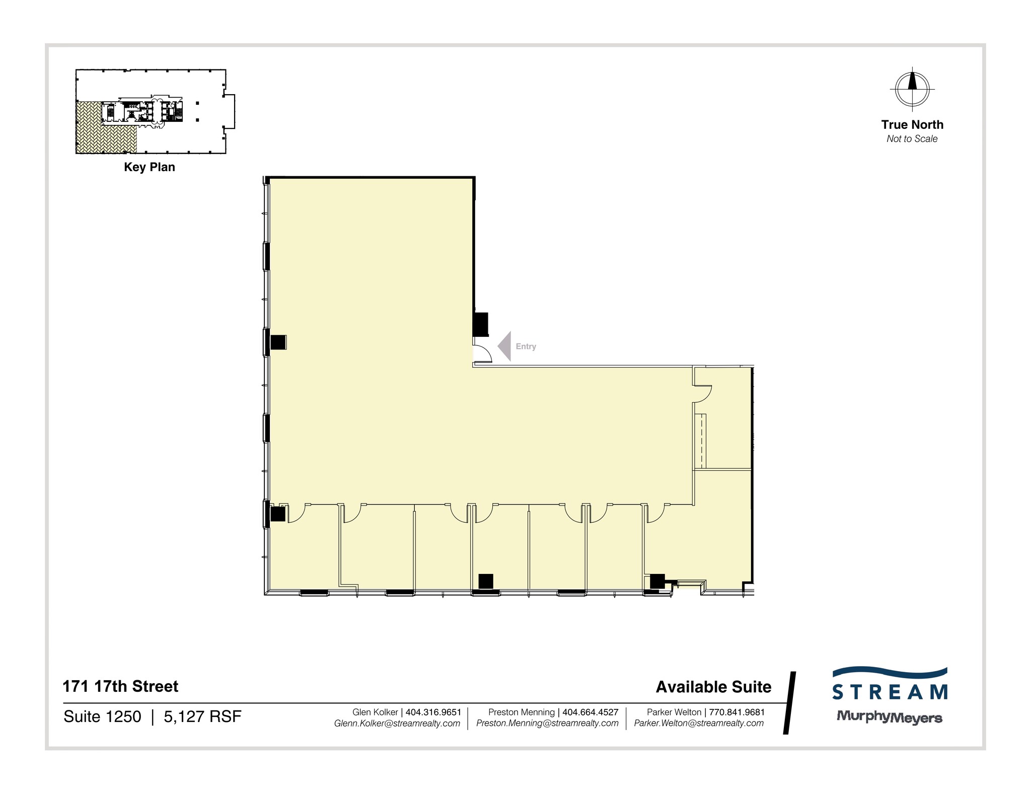 171 17th St NW, Atlanta, GA en alquiler Plano del sitio- Imagen 1 de 1