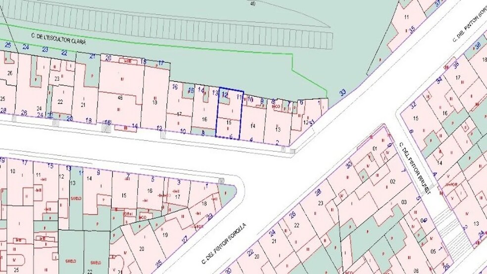 Carrer de l'Estrella, 6, Badalona, Barcelona en venta - Plano del sitio - Imagen 3 de 3