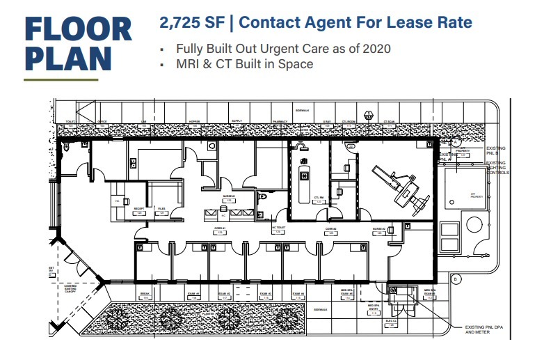 8000 S Priest Dr, Tempe, AZ en alquiler Plano de la planta- Imagen 1 de 1