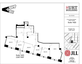 50 Hurt Plz SE, Atlanta, GA en alquiler Plano de la planta- Imagen 1 de 1