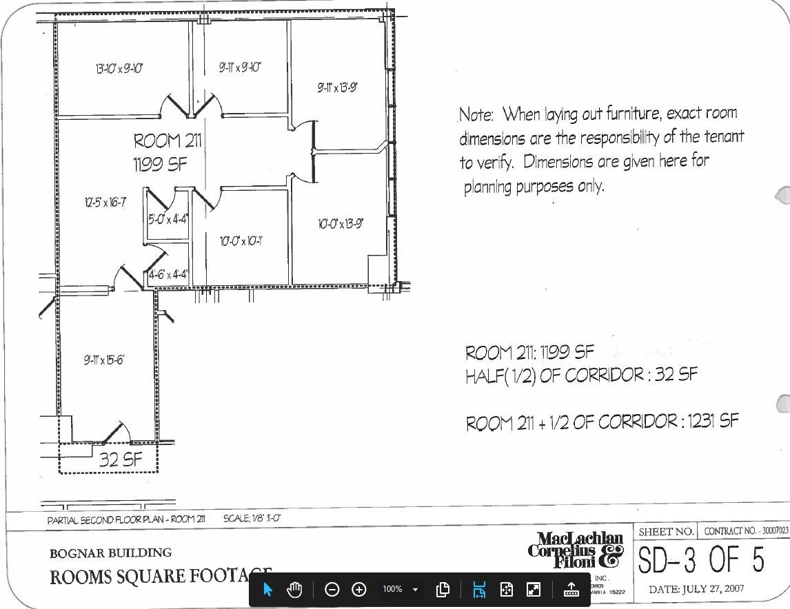 731-733 Washington Rd, Pittsburgh, PA en alquiler Plano de la planta- Imagen 1 de 6