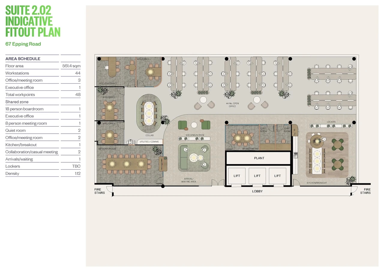 67 Epping Rd, Macquarie Park en alquiler Plano de la planta- Imagen 1 de 1