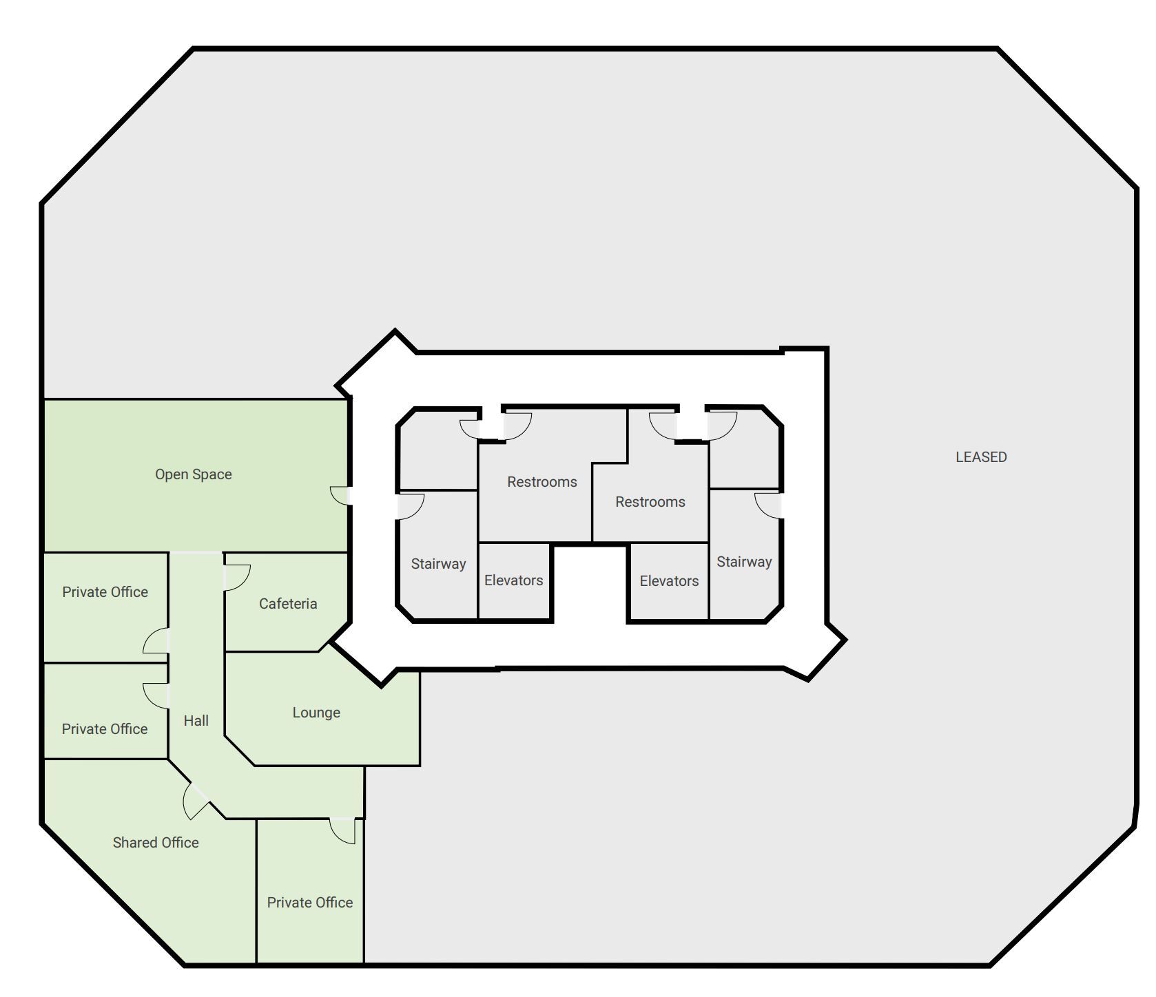 1245 E Brickyard Rd, Salt Lake City, UT en alquiler Plano de la planta- Imagen 1 de 1