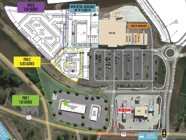 44-78 Worchester Dr, Falling Waters, WV en alquiler - Plano del sitio - Imagen 2 de 8