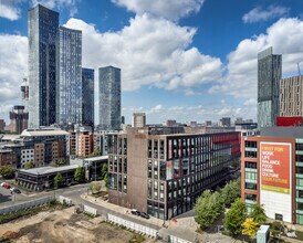 First St, Manchester, GTM - Aérea  vista de mapa - Image1