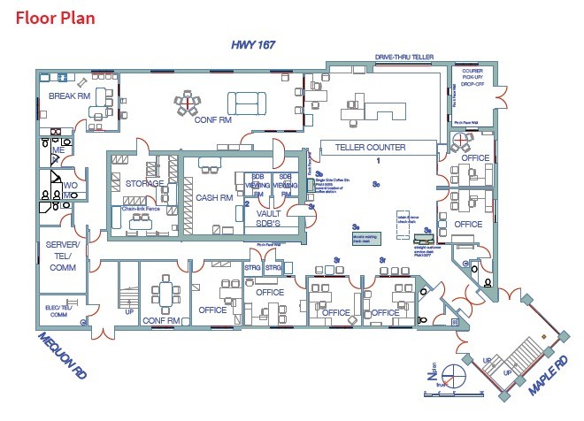 N112W18741 Mequon Rd, Germantown, WI en alquiler Plano de la planta- Imagen 1 de 1