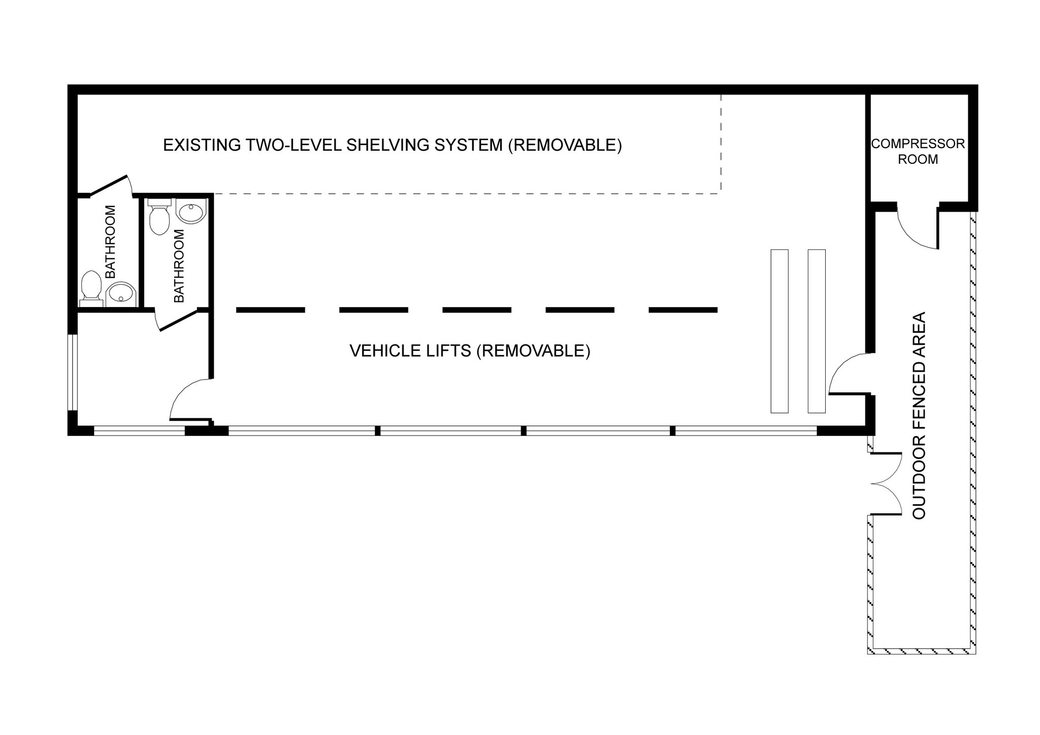 2121 El Camino Real, Redwood City, CA en alquiler Plano de la planta- Imagen 1 de 1