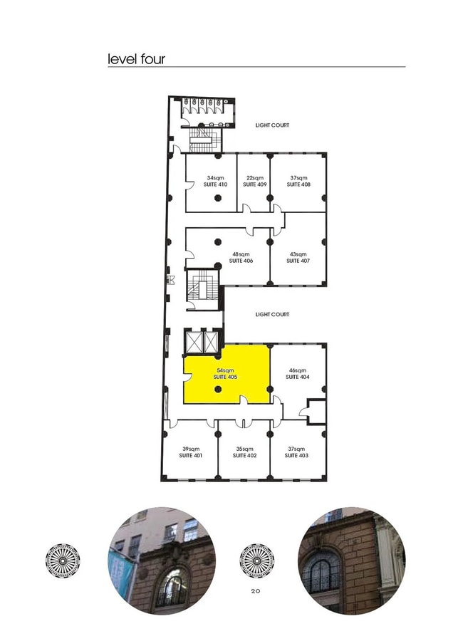 250 Pitt St, Sydney, NSW 2000 - Unidad 405 -  - Plano de la planta - Image 1 of 3