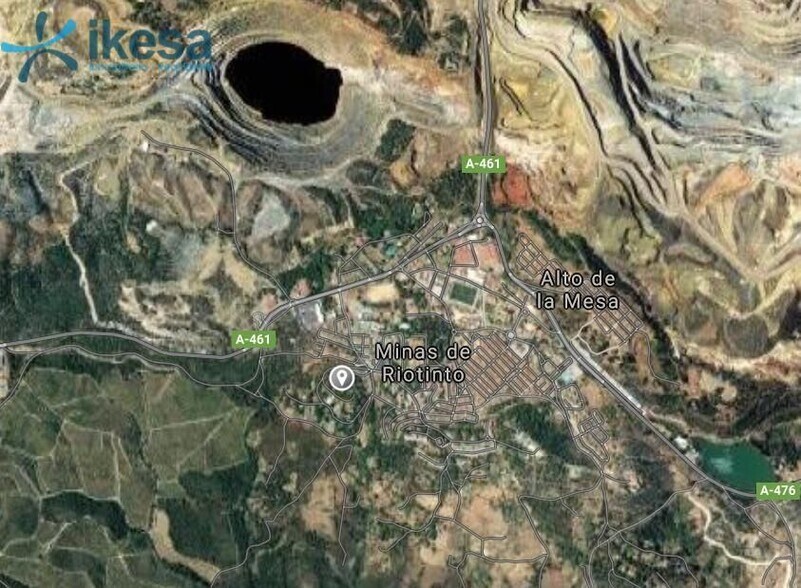 Terreno en Minas de Riotinto, Huelva en venta - Vista aérea - Imagen 3 de 6