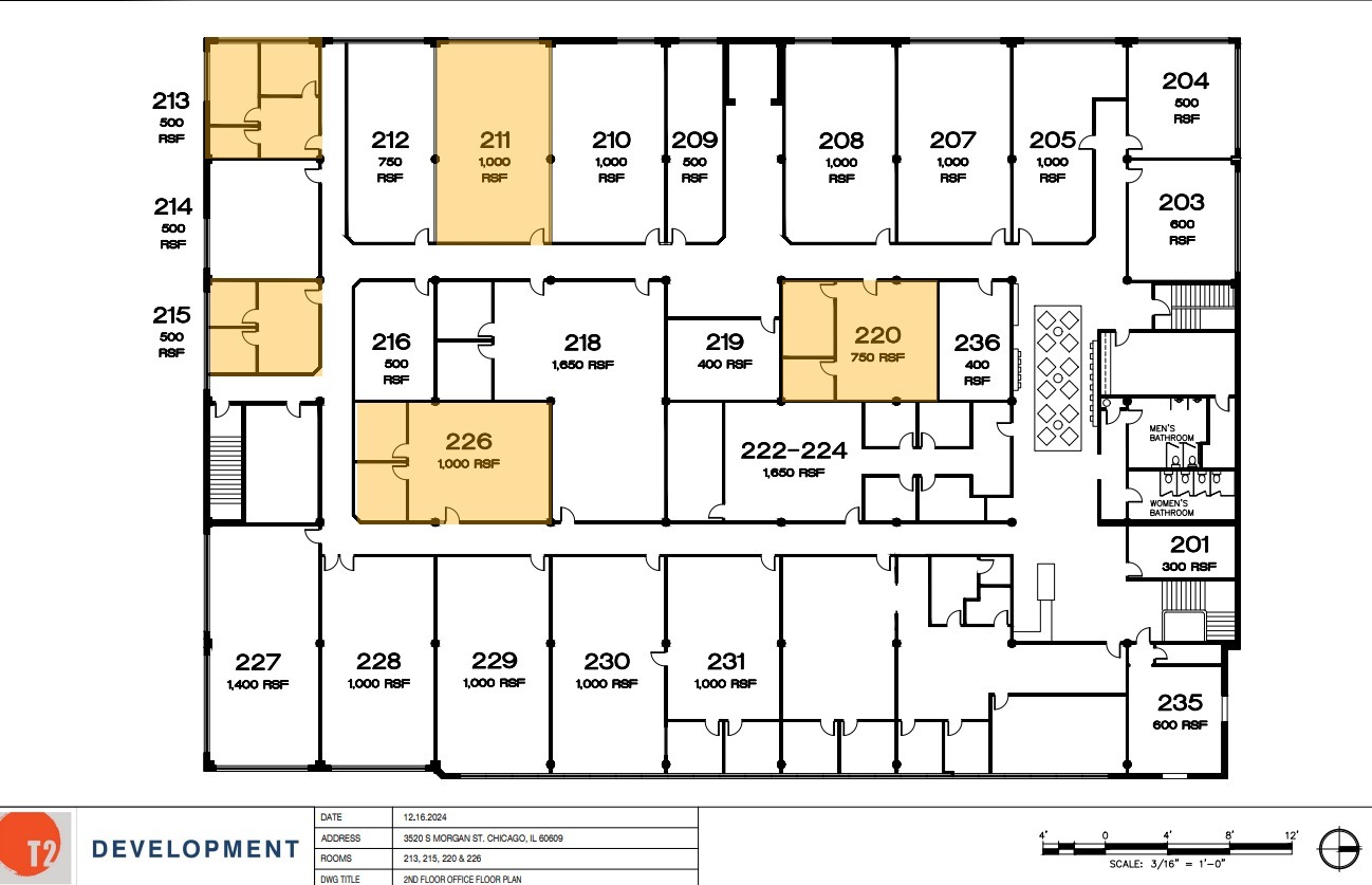 3520 S Morgan St, Chicago, IL en alquiler Plano de la planta- Imagen 1 de 1