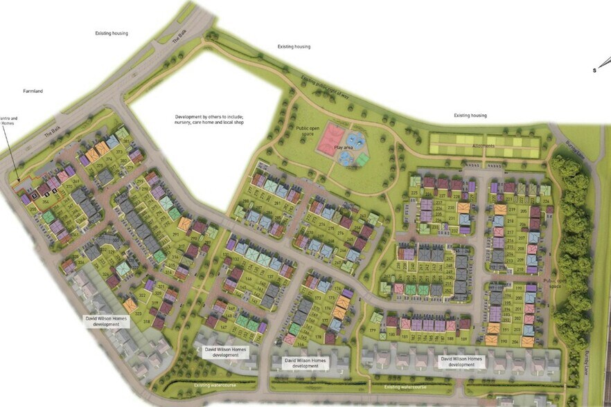 7 Albright Close, York en venta - Plano del sitio - Imagen 2 de 3