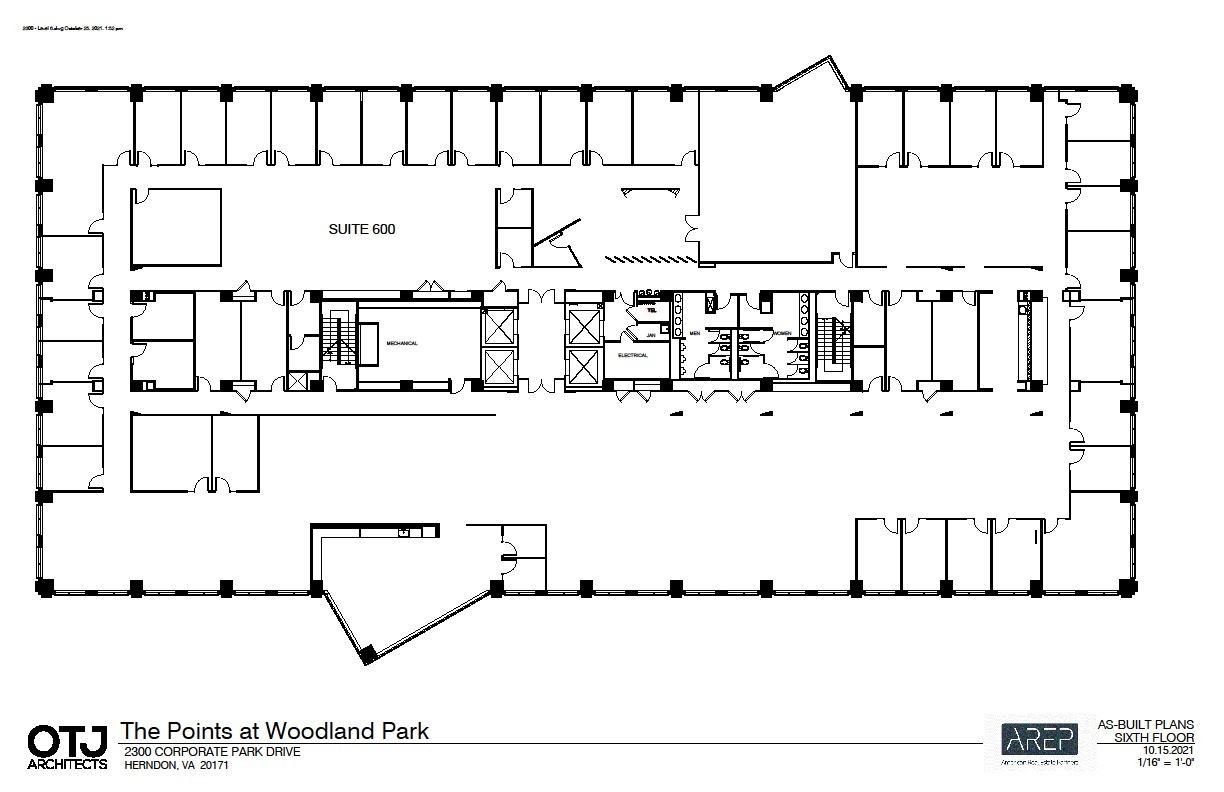 2300 Corporate Park Dr, Herndon, VA en alquiler Plano de la planta- Imagen 1 de 1