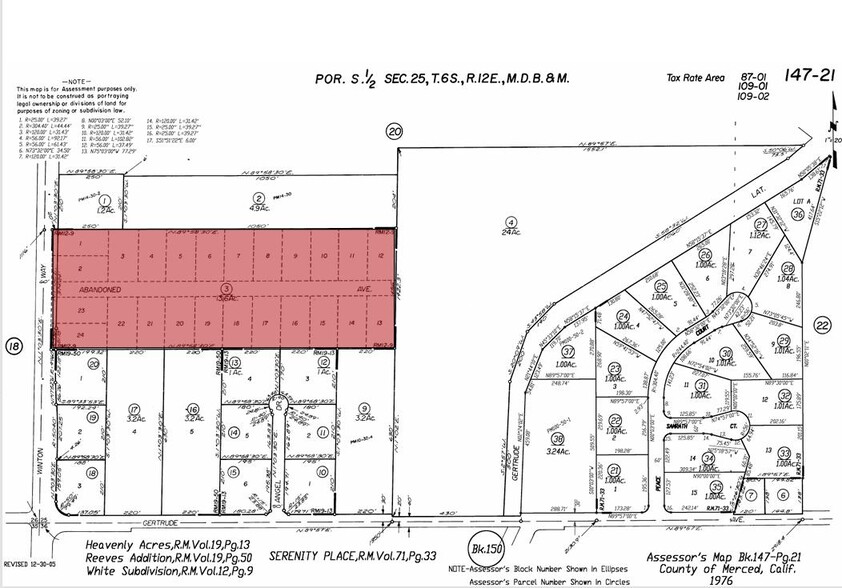 0 Winton Way, Winton, CA en venta - Plano de solar - Imagen 2 de 3