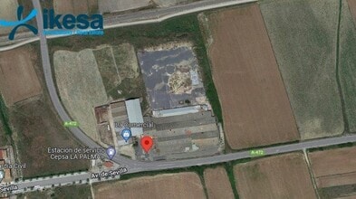 La Palma del Condado - Aérea  vista de mapa