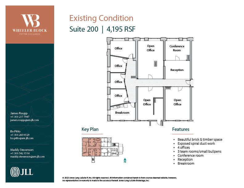 2150 W 29th Ave, Denver, CO en alquiler Plano de la planta- Imagen 1 de 2