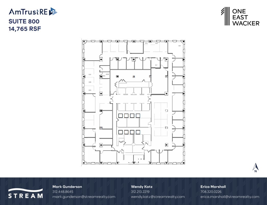 1 E Wacker Dr, Chicago, IL en alquiler Plano de la planta- Imagen 1 de 1