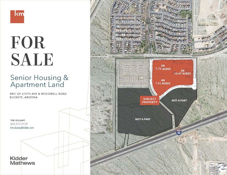 SW McDowell Rd & 215th Ave, Buckeye, AZ en venta - Plano del sitio - Imagen 1 de 9