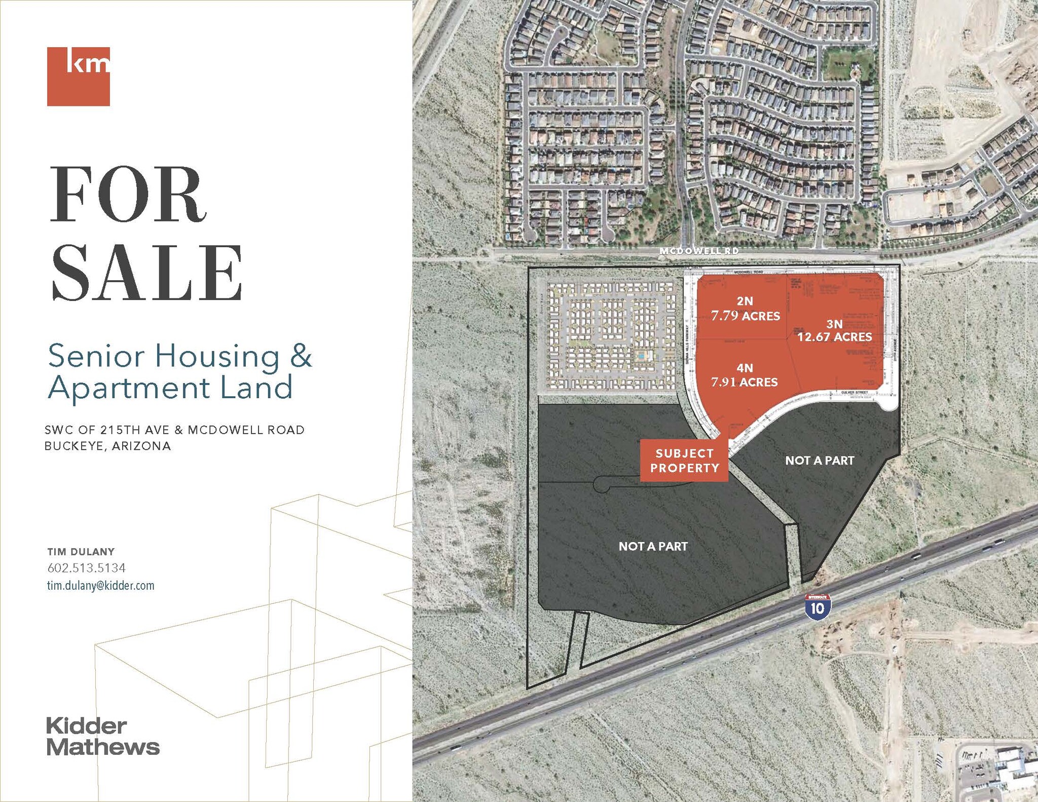 SW McDowell Rd & 215th Ave, Buckeye, AZ en venta Plano del sitio- Imagen 1 de 10