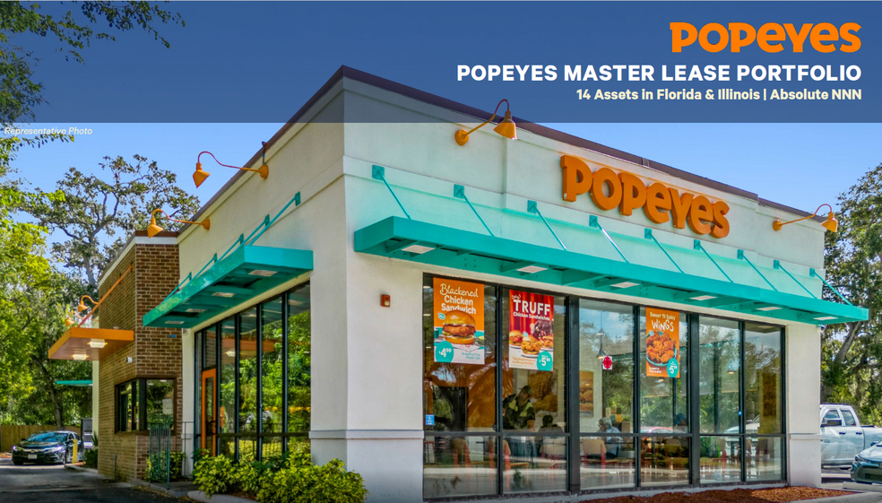 Popeyes Master Lease Portfolio cartera de 14 inmuebles en venta en LoopNet.es - Foto del edificio - Imagen 1 de 1