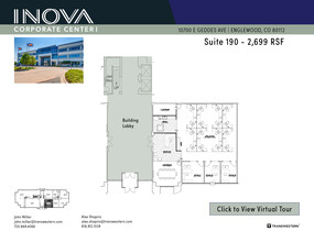 10700 E Geddes Ave, Englewood, CO en alquiler Plano de la planta- Imagen 2 de 2