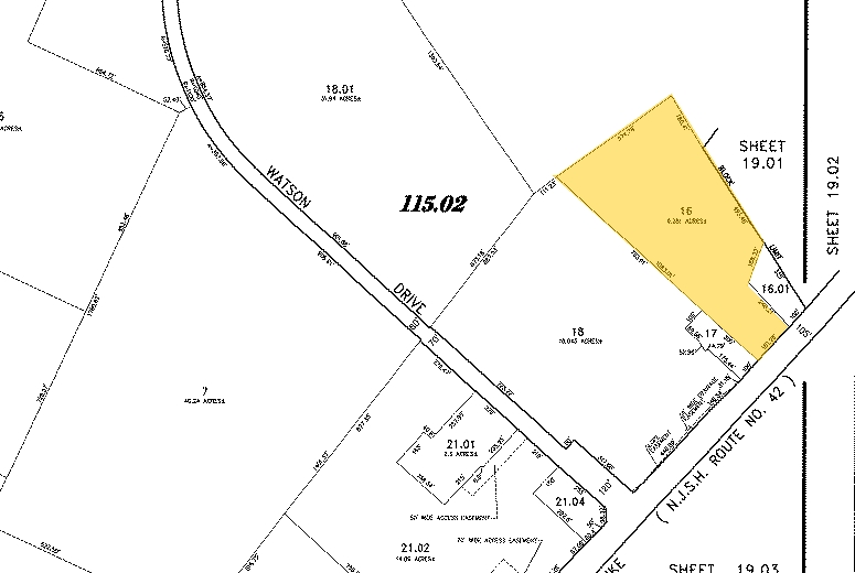 4121-4131 Route 42, Turnersville, NJ en alquiler - Plano de solar - Imagen 2 de 23