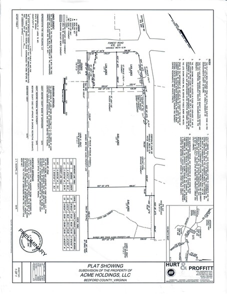 Forest Road/Rt. 221, Forest, VA en venta - Plano de solar - Imagen 2 de 2