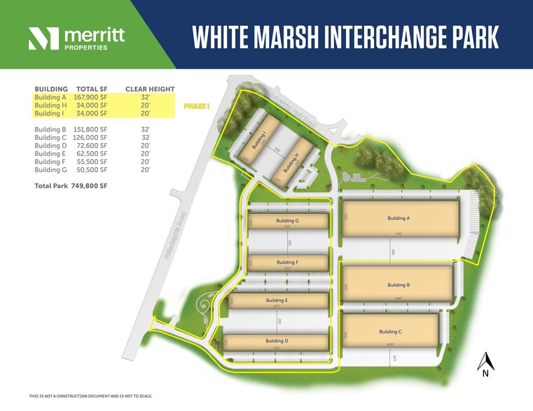 10301 Philadelphia Rd, White Marsh, MD en alquiler - Plano del sitio - Imagen 2 de 6