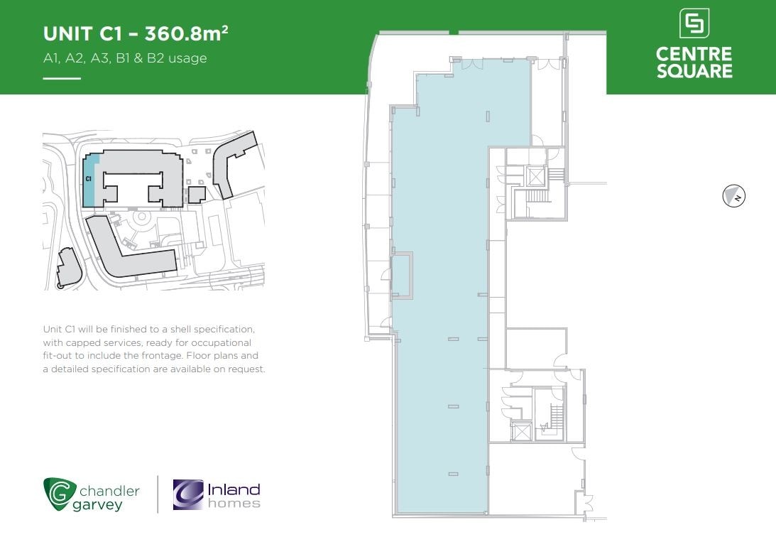 Lilys Walk, High Wycombe, BKM HP11 2PR - Unidad C1 -  - Plano de la planta - Image 1 of 1