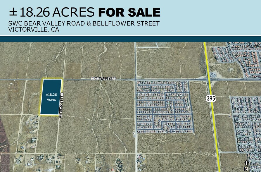 SWC Bear Valley Road and Bellflower Street, Victorville, CA en venta - Foto del edificio - Imagen 1 de 1