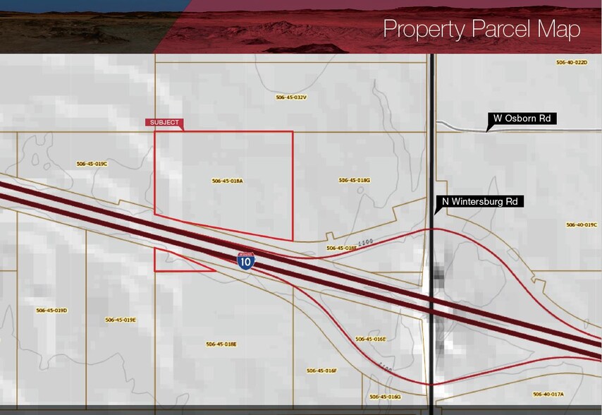 Wintersburg Rd and I-10, Tonopah, AZ en venta - Plano de solar - Imagen 3 de 4