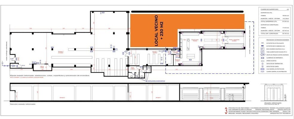 Compromiso de, 109, Zaragoza, Zaragoza en venta - Plano de la planta - Imagen 2 de 9