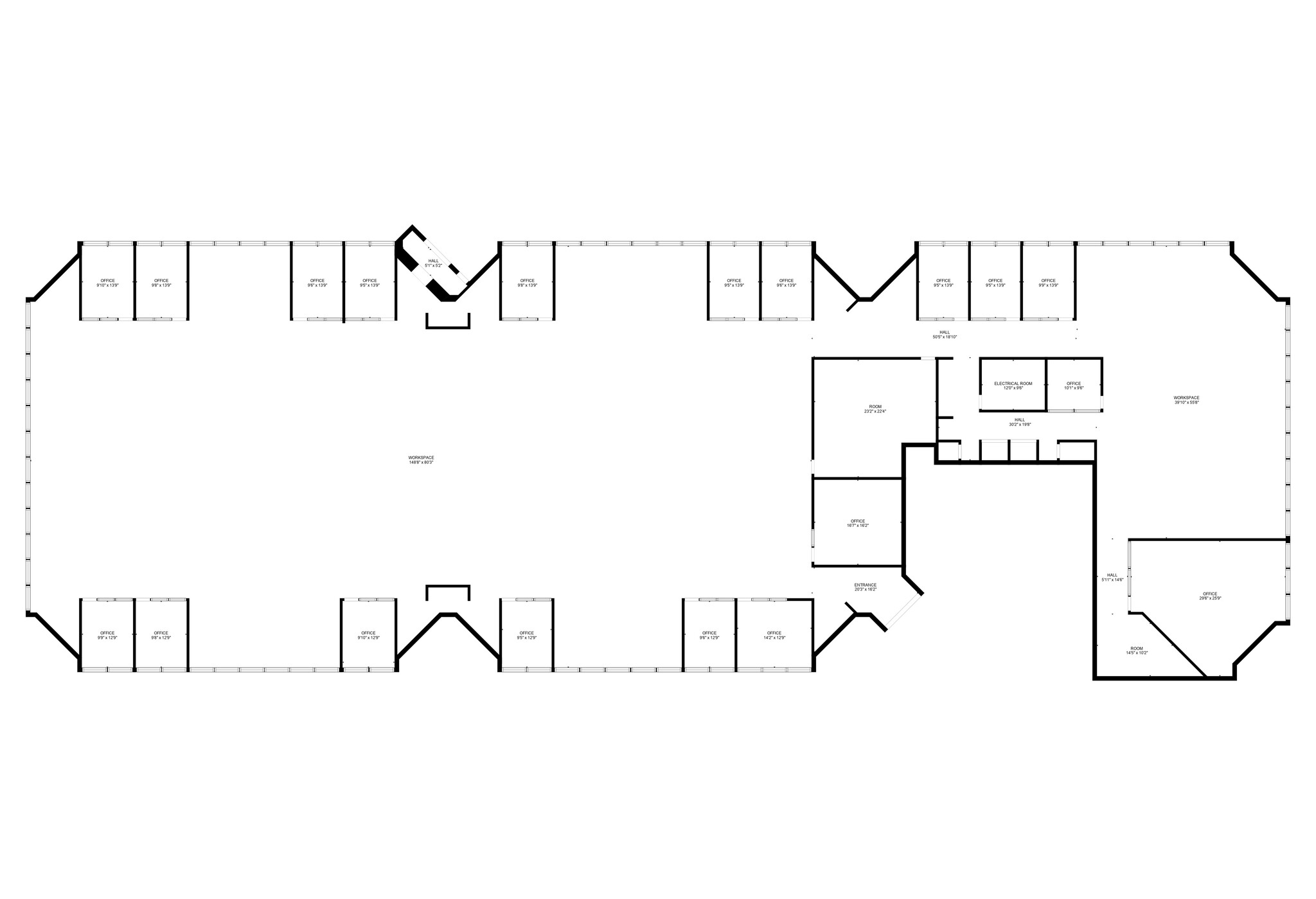 100 N Broadway St, Wichita, KS en alquiler Plano de la planta- Imagen 1 de 8