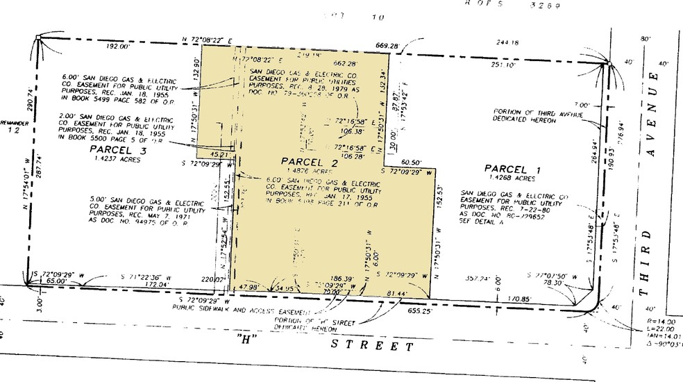 333 H St, Chula Vista, CA en alquiler - Plano de solar - Imagen 2 de 6