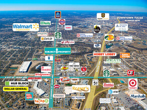 500 E Kenosha St, Broken Arrow, OK - VISTA AÉREA  vista de mapa