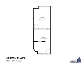 7447 Harwin Dr, Houston, TX en alquiler Plano de la planta- Imagen 2 de 2