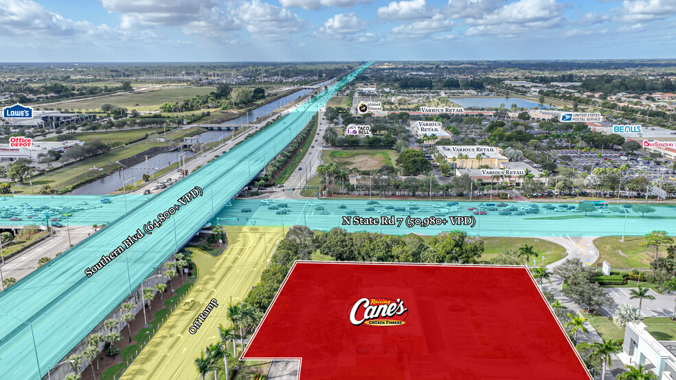 100 N State Road 7, Royal Palm Beach, FL en venta - Vista aérea - Imagen 3 de 5