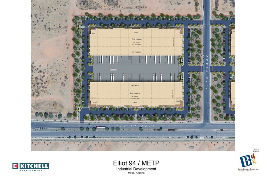 9342 E Elliot Rd, Mesa, AZ en alquiler - Plano del sitio - Imagen 1 de 1