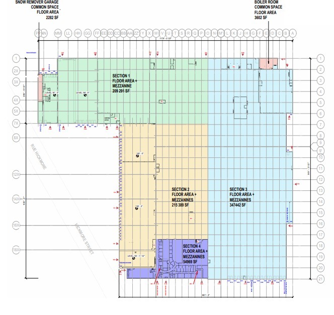 4505 Rue Hickmore, Montréal, QC en alquiler Plano de la planta- Imagen 1 de 1