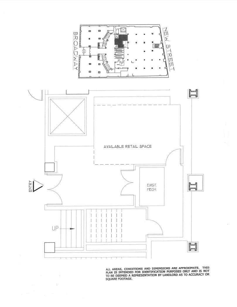 42 Broadway, New York, NY en alquiler Plano de la planta- Imagen 1 de 1