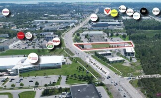 Más detalles de 1301 Gardiners Rd, Kingston, ON - Terreno en alquiler